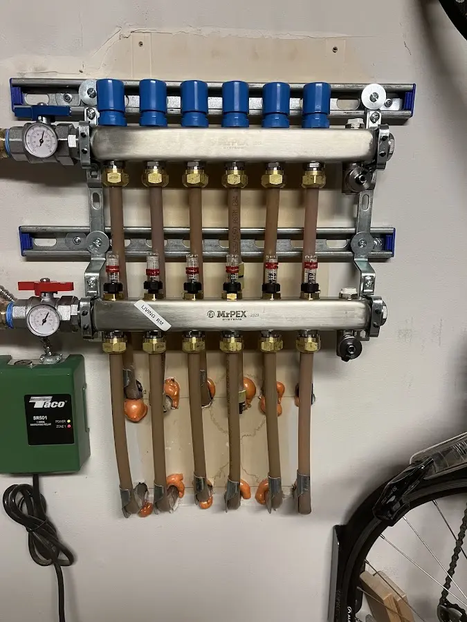 Plumber performing Leak Detection at a residential property in Rancho Cucamonga