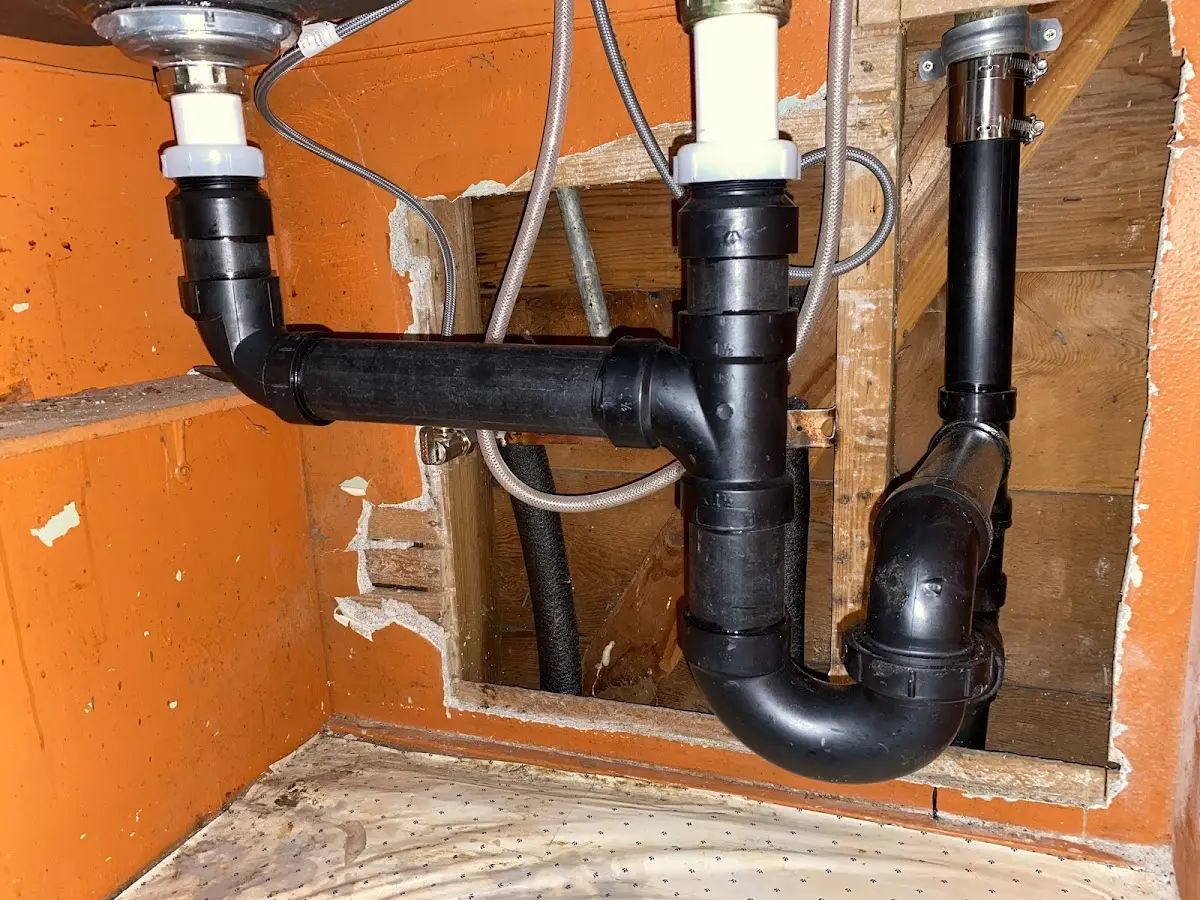 Professional Repiping Services equipment and tools on the job in Rancho Cucamonga